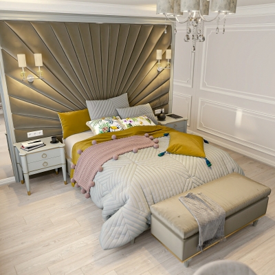 Dormitor in stil neoclasic